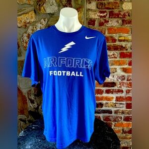 Nike Lightning Tshirt, Mens, Large, Blue, Football, Athletic, Sportwear, Casual